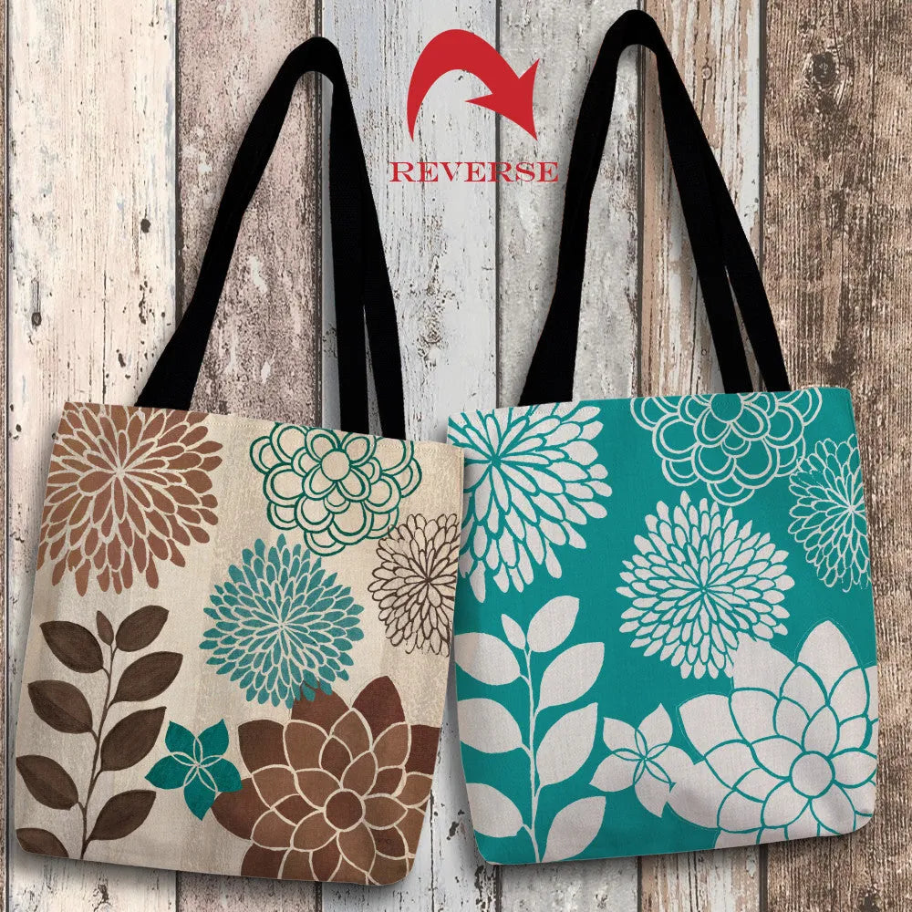 Upholstery fabric tote bag sales