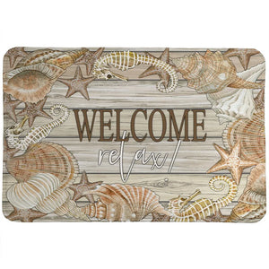 Welcome Shellax Memory Foam Rug