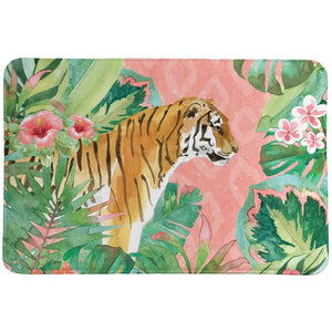 Tiger in the Jungle Memory Foam Rug