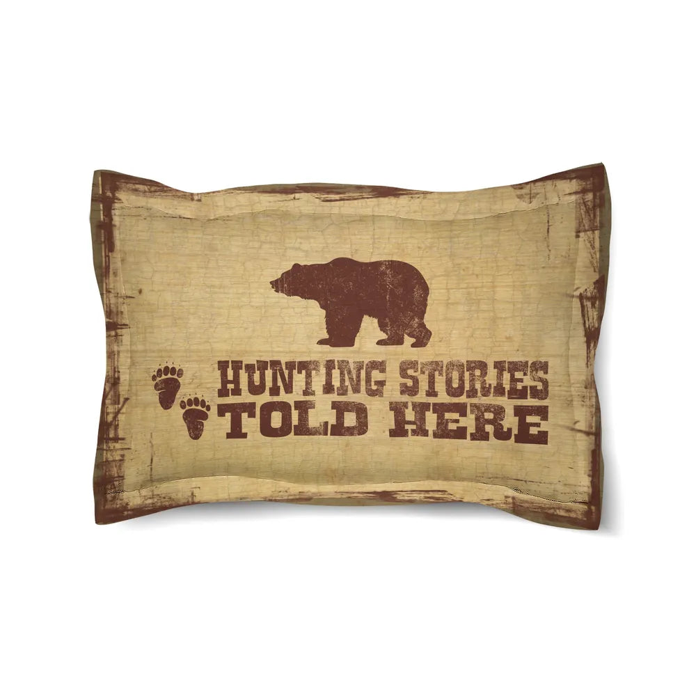 Welcome to the Lodge Comforter Sham