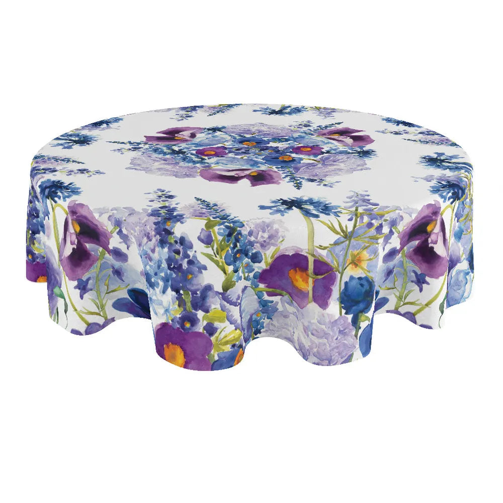 Wild Garden Round Tablecloth