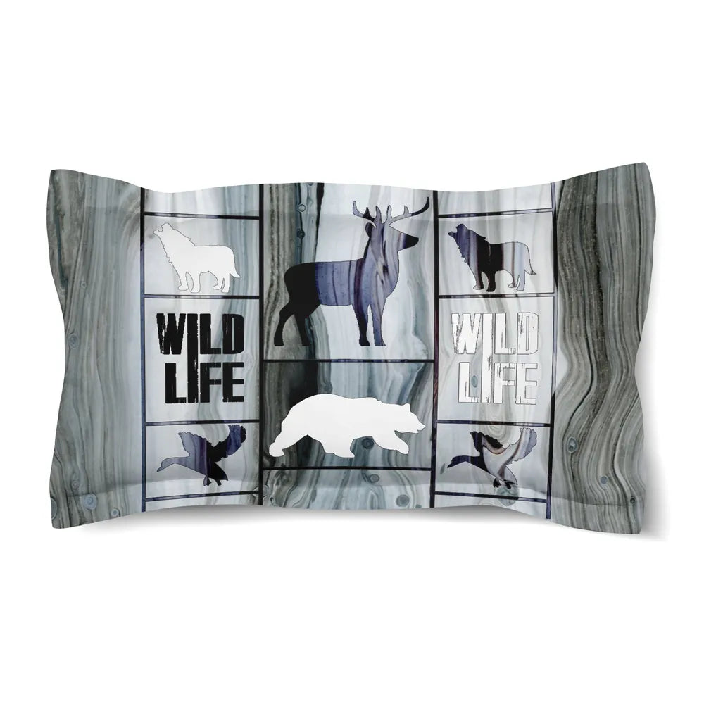 Wild Life Comforter Sham
