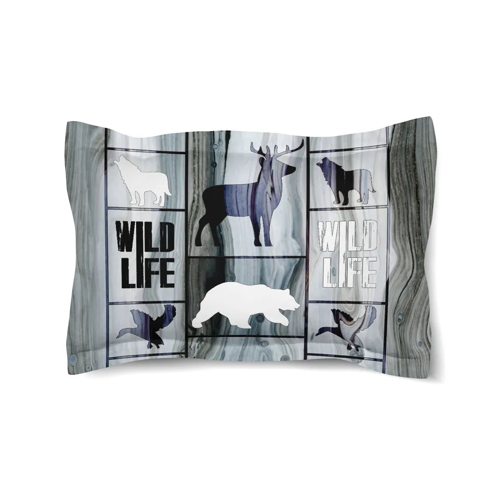 Wild Life Comforter Sham
