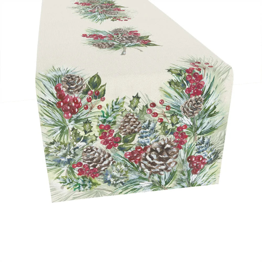 Winter Garland Table Runner