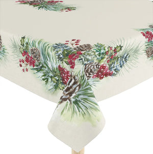 Winter Garland Tablecloth