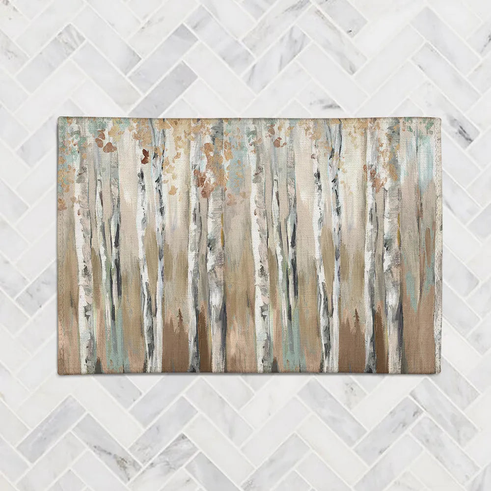 Wood at Dusk Chenille Accent Rug