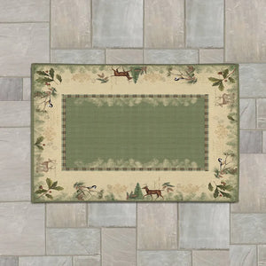 Woodland Forest Outdoor Area Rug