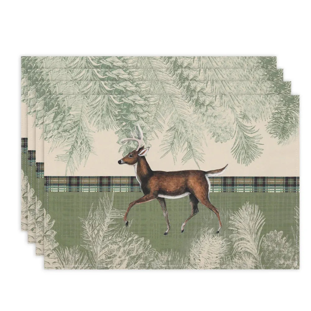 Woodland Forest Placemat Set