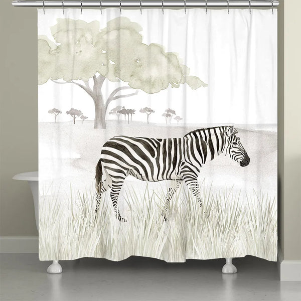 Zebra Shower Curtain - Laural Home